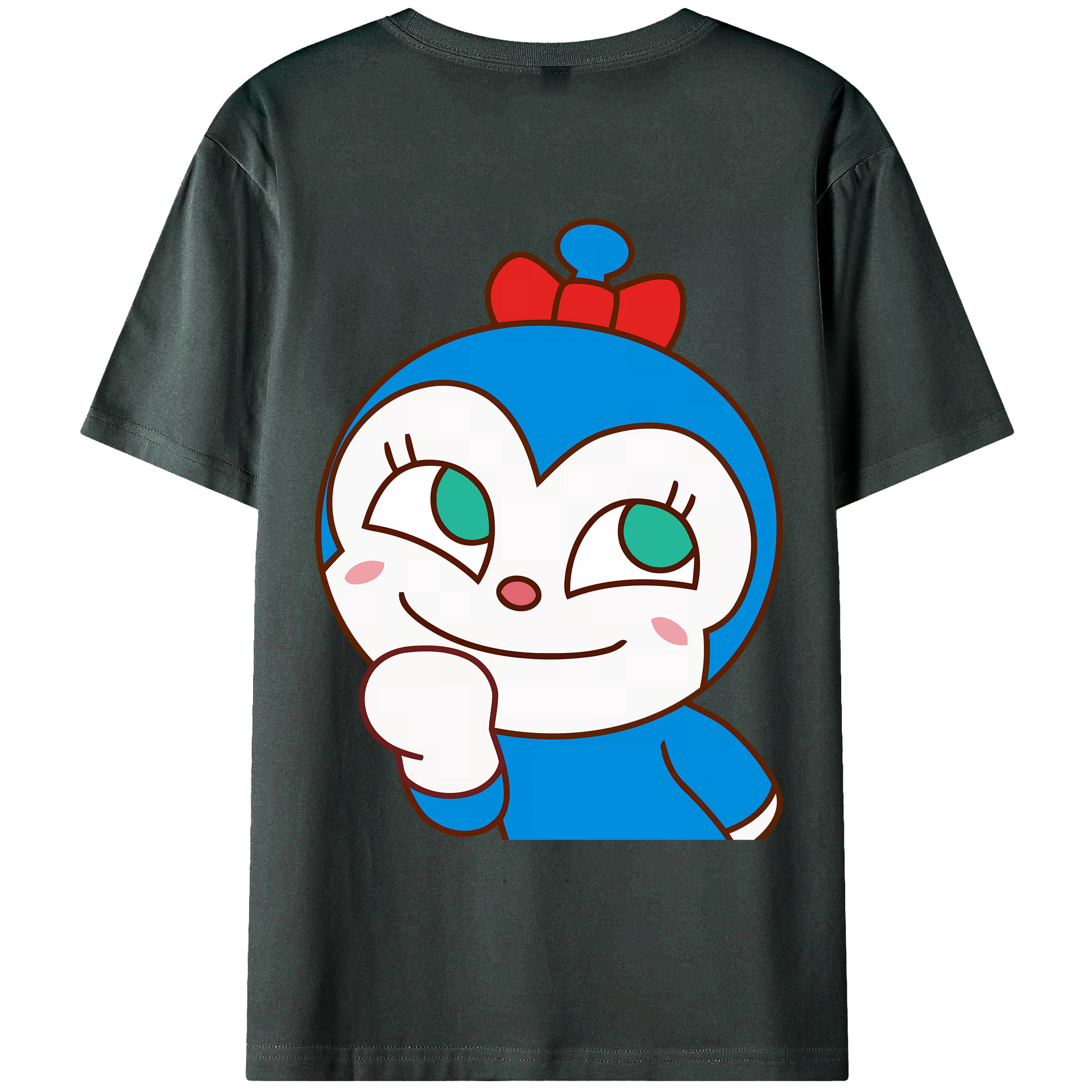 （画像用） アンパンマン Anpanman 綿100％ メンズ半袖Tシャツ（バックプリント） 通気性
